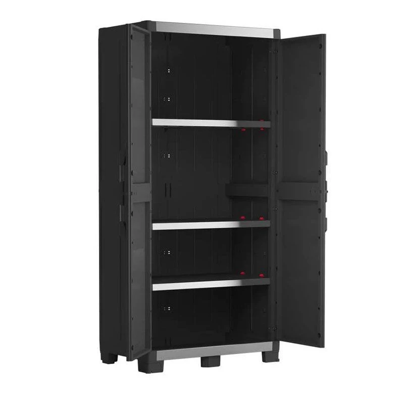 KETER XL Garage armadio alto 89x54x188cm nero