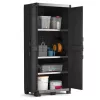 KETER XL Garage armadio alto 89x54x188cm nero