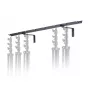 Manfrotto 027 staffa a parete per 8 stativi, alluminio, nero