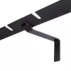 Manfrotto 027 staffa a parete per 8 stativi, alluminio, nero