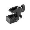 Manfrotto Super Clamp 635 Quick Action morsetto in alluminio 15kg con apertura ganasce 55mm