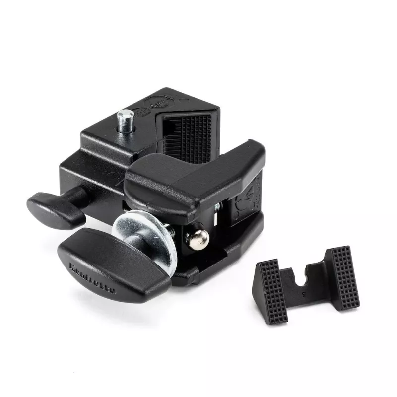 Manfrotto Super Clamp 635 Quick Action morsetto in alluminio 15kg con apertura ganasce 55mm