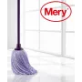 MERY testina in microfibra sostituibile La Original 22cm 168gr con manico per spazzola 140cm