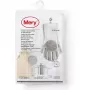 MERY guanti in silicone per la pulizia 2 pezzi 34,5x15,5x2,6cm grigio chiaro