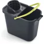 MERY cestino rettangolare 12L con pulsante grigio