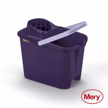 MERY Secchio 14L con pressa viola