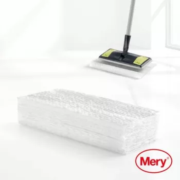 MERY Panni cattura-polvere in microfibra 20 pz. per spazzola per pavimenti Dust Mop 29,5x21,5cm