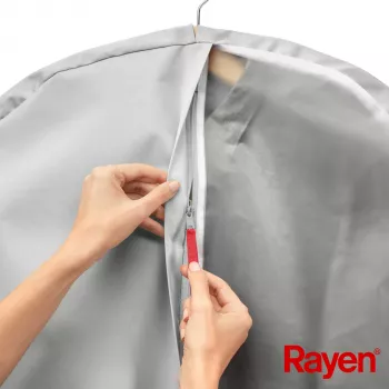 RAYEN Sacco portabiti S Premium grigio 60x100cm