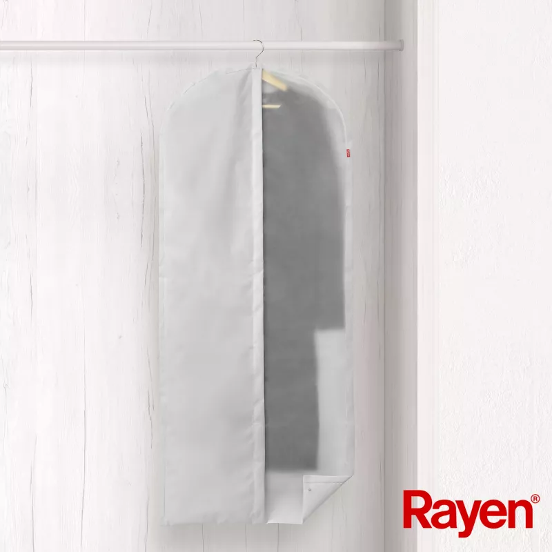 RAYEN Sacco portabiti L Premium grigio 60x150cm