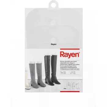RAYEN Set tendiscarpe con 4 tendiscarpe regolabili S 27,5- M 36 - L 44 x26cm