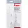 RAYEN Gancio da porta per appendere / 2 ganci / bianco