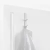 RAYEN Gancio da porta per appendere / 2 ganci / bianco