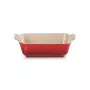 LE CREUSET Piastra rettangolare Heritage in gres 19x14cm / 1,1L rosso