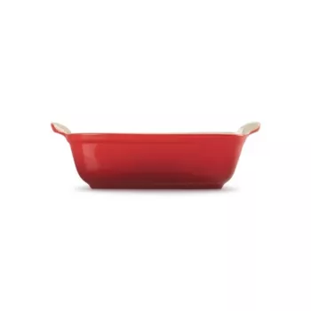 LE CREUSET Piastra rettangolare Heritage in gres 19x14cm / 1,1L rosso