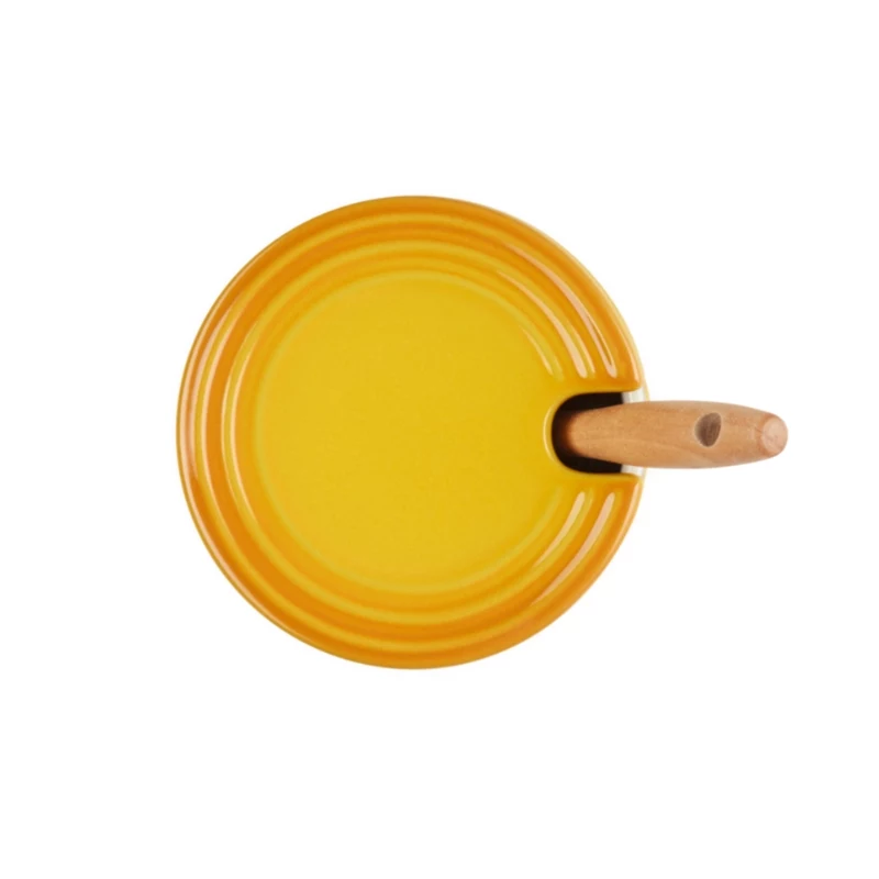 LE CREUSET Vasetto per miele con cucchiaio 420 ml gres giallo