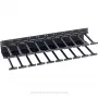 TRITON RAB-VP-H10-X1 Pannello verticale per gestione cavi 10U, pettine a doppia fila, nero