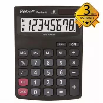 Calcolatrice da tavolo Rebell PANTHER 8