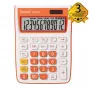 REBELL calcolatrice semi-da tavolo RE-SDC912OR BX, LCD 12 cifre, dual power, nero/argento