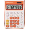 REBELL calcolatrice semi-da tavolo RE-SDC912OR BX, LCD 12 cifre, dual power, nero/argento