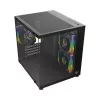Rampage LUMID case PC M-ATX 3x ventole ARGB nero