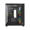 Rampage LUMID case PC M-ATX 3x ventole ARGB nero