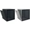 LogiLink W09A54B contenitore a parete 19 inch SOHO 9U, 540x550 mm, flatpack, nero