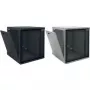 LogiLink W09A54B armadio a parete SOHO da 19" 9U, 540x550 mm, flatpack, nero