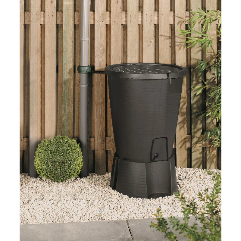 KETER Indigo serbatoio per acqua piovana + base 200L grigio