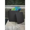 KETER tavolo da giardino/box contenitore Luzon Flat Wicker, grigio
