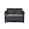 KETER divano da giardino doppio Corfu Love Seat grigio