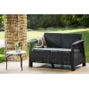 KETER divano da giardino doppio Corfu Love Seat grigio