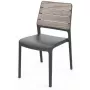 KETER sedia da giardino Deco Porto effetto frassino/grigio
