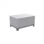 KETER Tavolo da giardino/box contenitore Scandi Storage Table grigio chiaro/acciaio grigio scuro