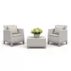KETER Set da giardino Scandi Forma set balcone ghiaia grigio/beige chiaro