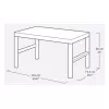 KETER Tavolo da giardino Lyon Table Rezolith (2 configurazioni) beige