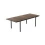 KETER Tavolo da giardino allungabile Deco Porto Nova allungabile 160-240 noce/nero