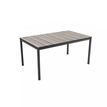 KETER Tavolo da giardino Deco Porto Nova 160 grigio/nero