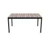 KETER Tavolo da giardino Deco Porto Nova 160 grigio/nero