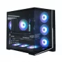 Zalman D40, case PC ATX mid tower, 7 ventole ARGB 120mm, nero