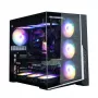Zalman D40F, case PC ATX mid tower, 7 ventole FRGB 120mm, nero