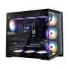 Zalman D40F, case PC ATX mid tower, 7 ventole FRGB 120mm, nero