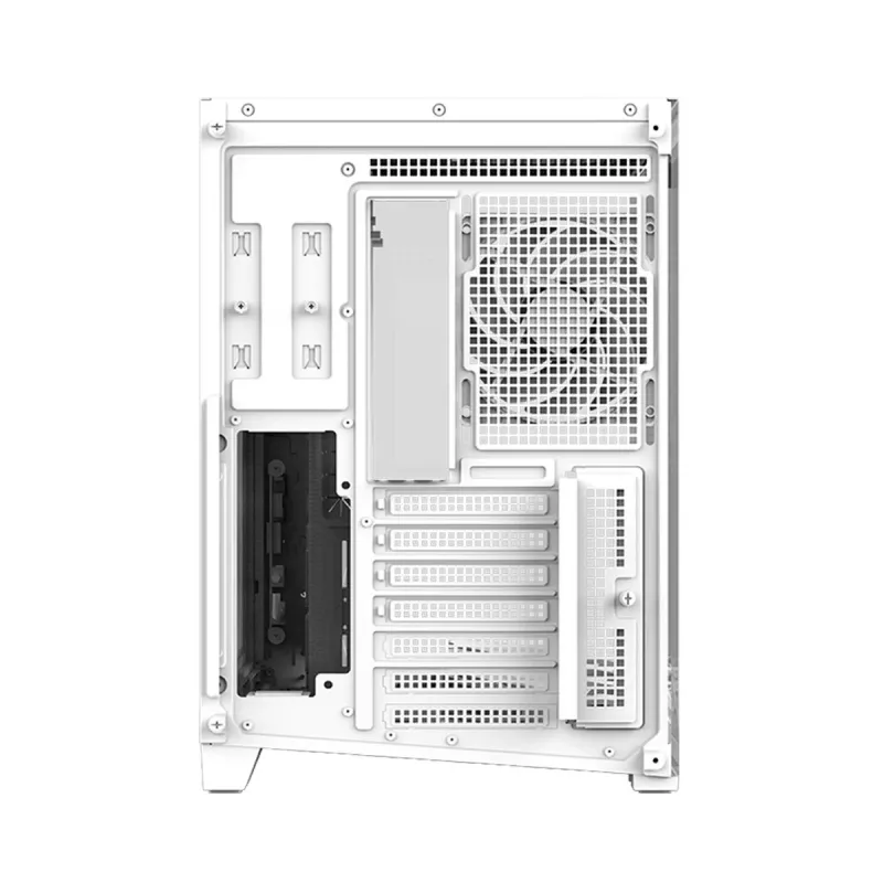 Case Zalman D40 White ATX Mid-Tower con 7 ventole ARGB e vetro temperato