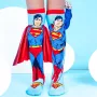 MADMIA calze bambina al ginocchio Superman mantello braccio 3D DC Comics / Ms001