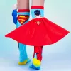 MADMIA calze bambina al ginocchio Superman mantello braccio 3D DC Comics / Ms001