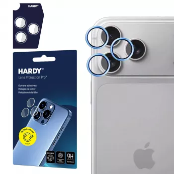 3MK PROTECTION Apple iPhone 18 Pro /18 Pro Max – HARDY Lens Protection Pro azzurro