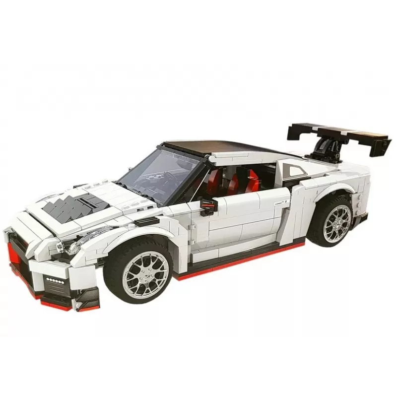 CADA 6673 mattoncini da costruzione auto sportiva bianco 1322 pezzi