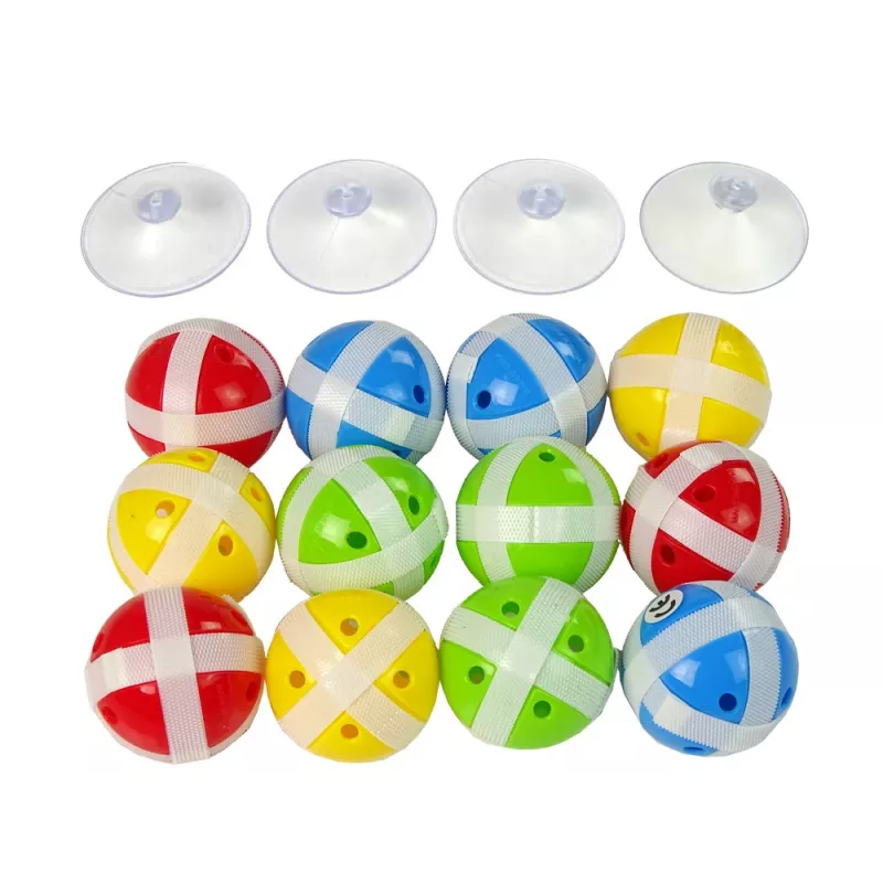 LEAN TOYS set da gioco freccette 36 cm bersaglio con palline velcro