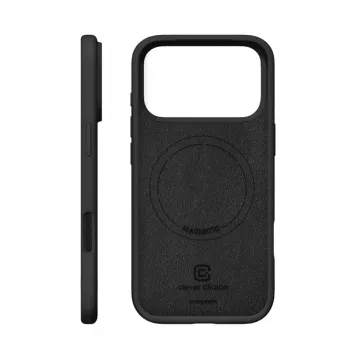 Crong Color Cover Magnetic – Custodia MagSafe iPhone 18 Pro / 17 Pro (nero)