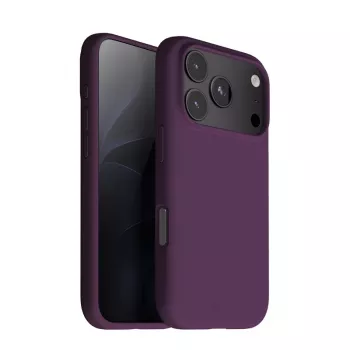 Crong Color Cover Magnetic - Custodia MagSafe iPhone 18 Pro / 17 Pro (prugna)