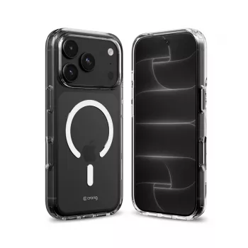 Crong Clear MAG Cover - Custodia MagSafe iPhone 18 Pro Max / 17 Pro Max (trasparente)